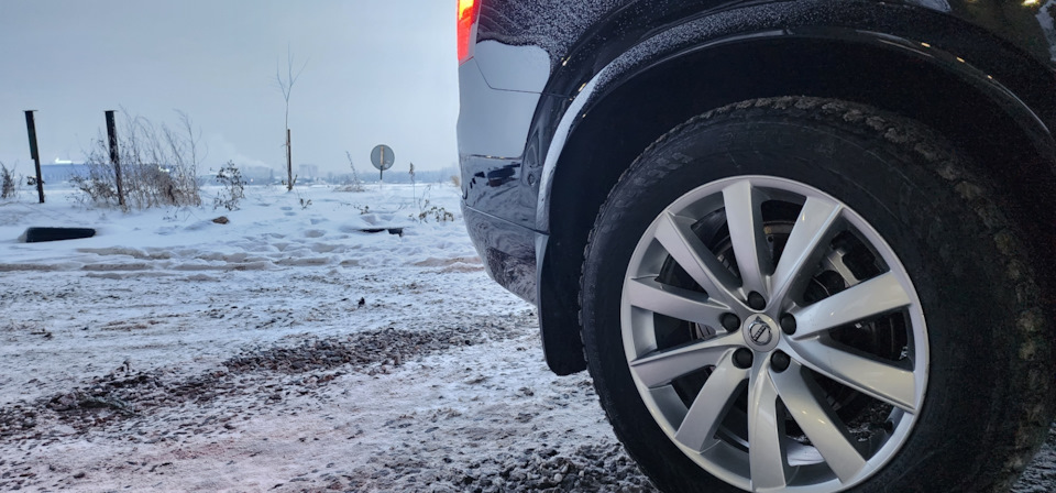 Брызговики — Volvo XC90 (2G), 2 л, 2018 года | аксессуары | DRIVE2