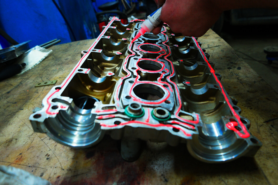 Новый герметик в ГБЦ — Volvo C30