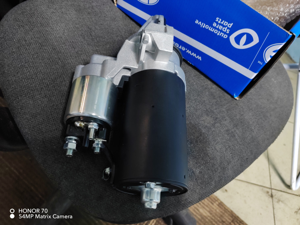 •70. Новый стартер. — Ford Transit (8G), 2,2 л, 2019 года | визит на ...