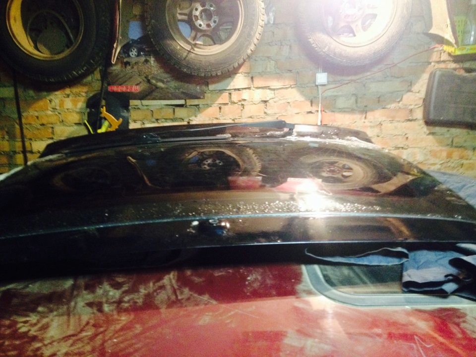 Замена крышки багажника. Заварил. — Lada Приора хэтчбек, 1,6 л, 2008 ...