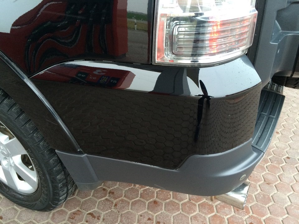Мелкий ремонт пластикового обвеса — Mitsubishi Pajero (4G), 3,2 л ...