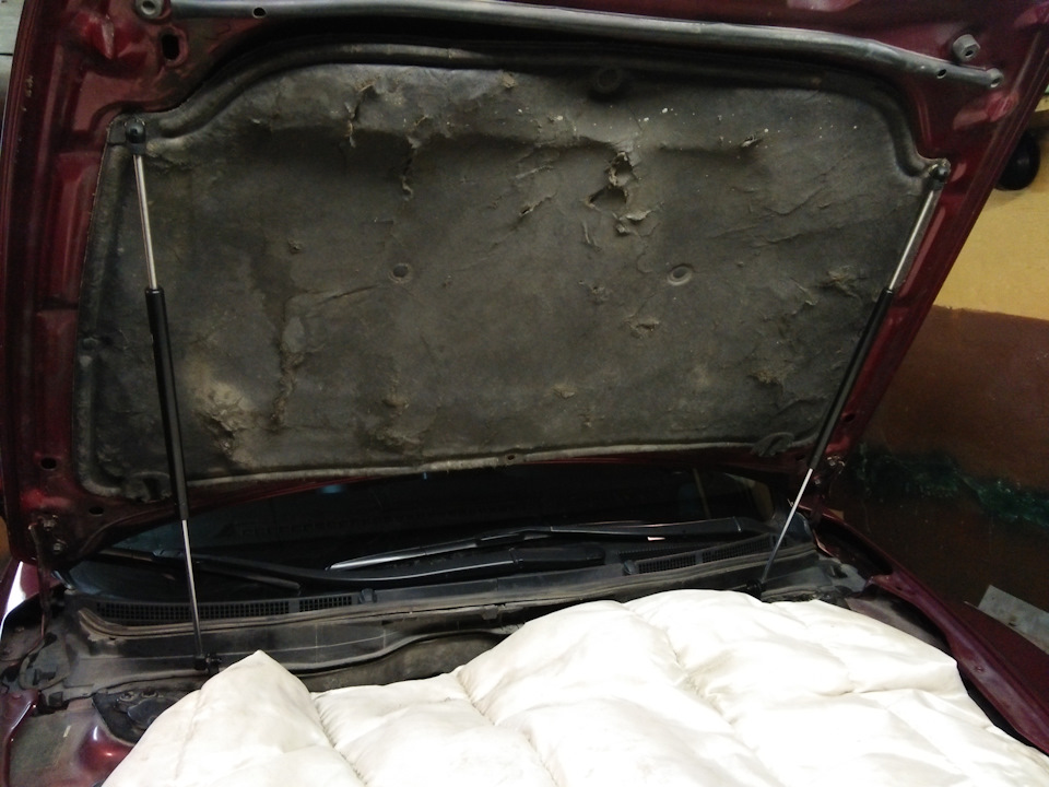 Газовые упоры капота (2 шт.) — Mazda 6 (2G) GH, 2 л, 2008 года | тюнинг ...