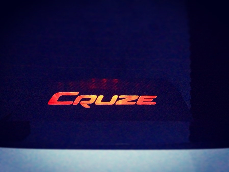 Наклейка на стоп сигнал "Cruze" — Chevrolet Cruze (1G), 1,8 л, 2010 ...
