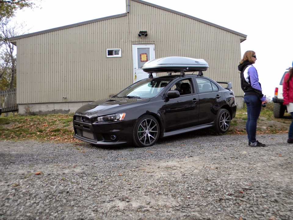 Cruze on L'Isle D'orlean — Mitsubishi Lancer Evolution X, 2 л, 2013