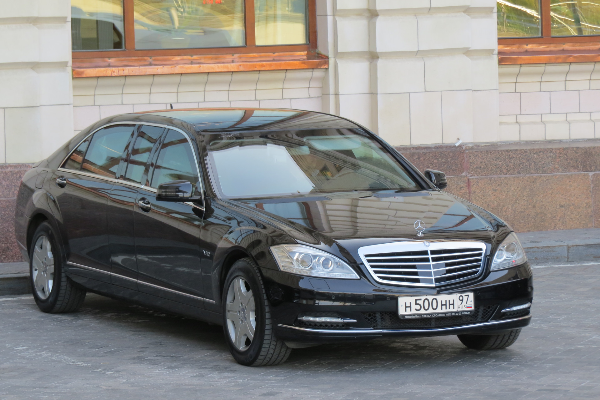 Бронированный Мерседес s600 222