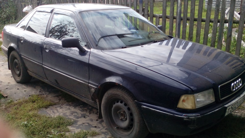 пар из под капота — Audi 80 (B4), 2 л, 1992 года | поломка | DRIVE2