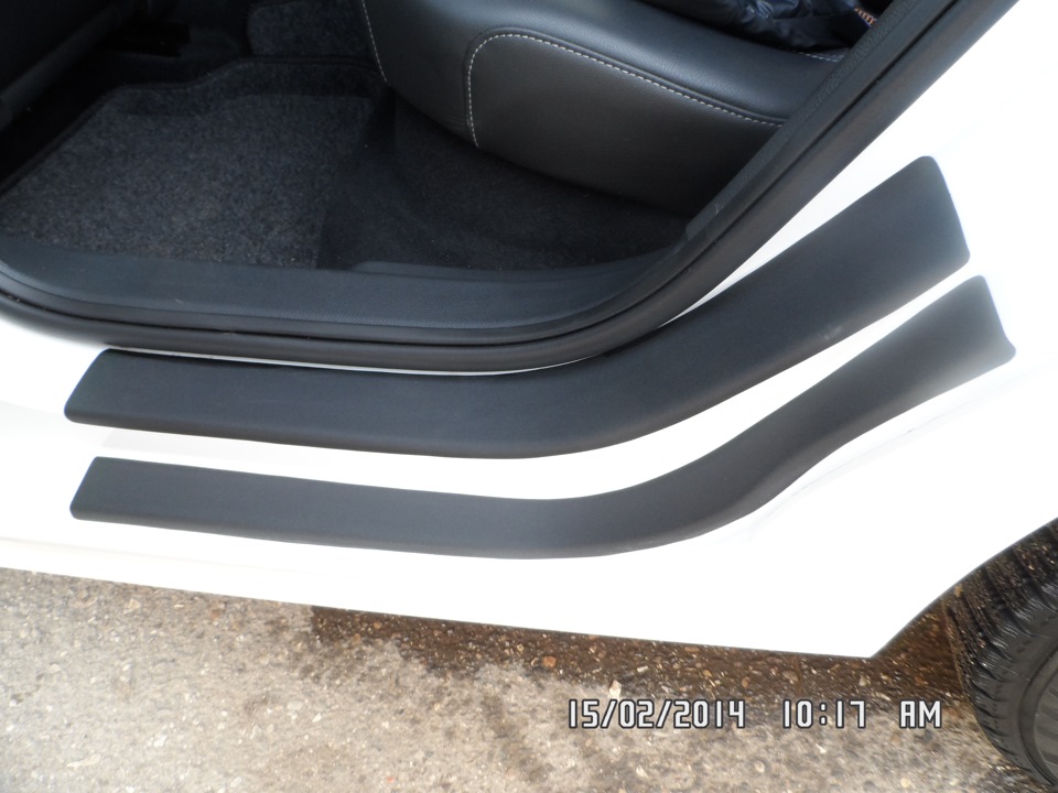 №3 Накладки на пороги — Volkswagen Jetta VI, 1,4 л, 2012 года | тюнинг ...