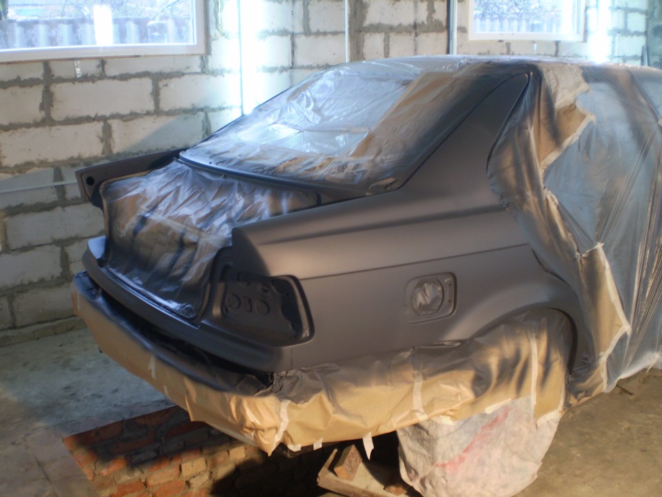 Финишная грунтовка — BMW 3 series (E36), 2 л, 1993 года | кузовной ...