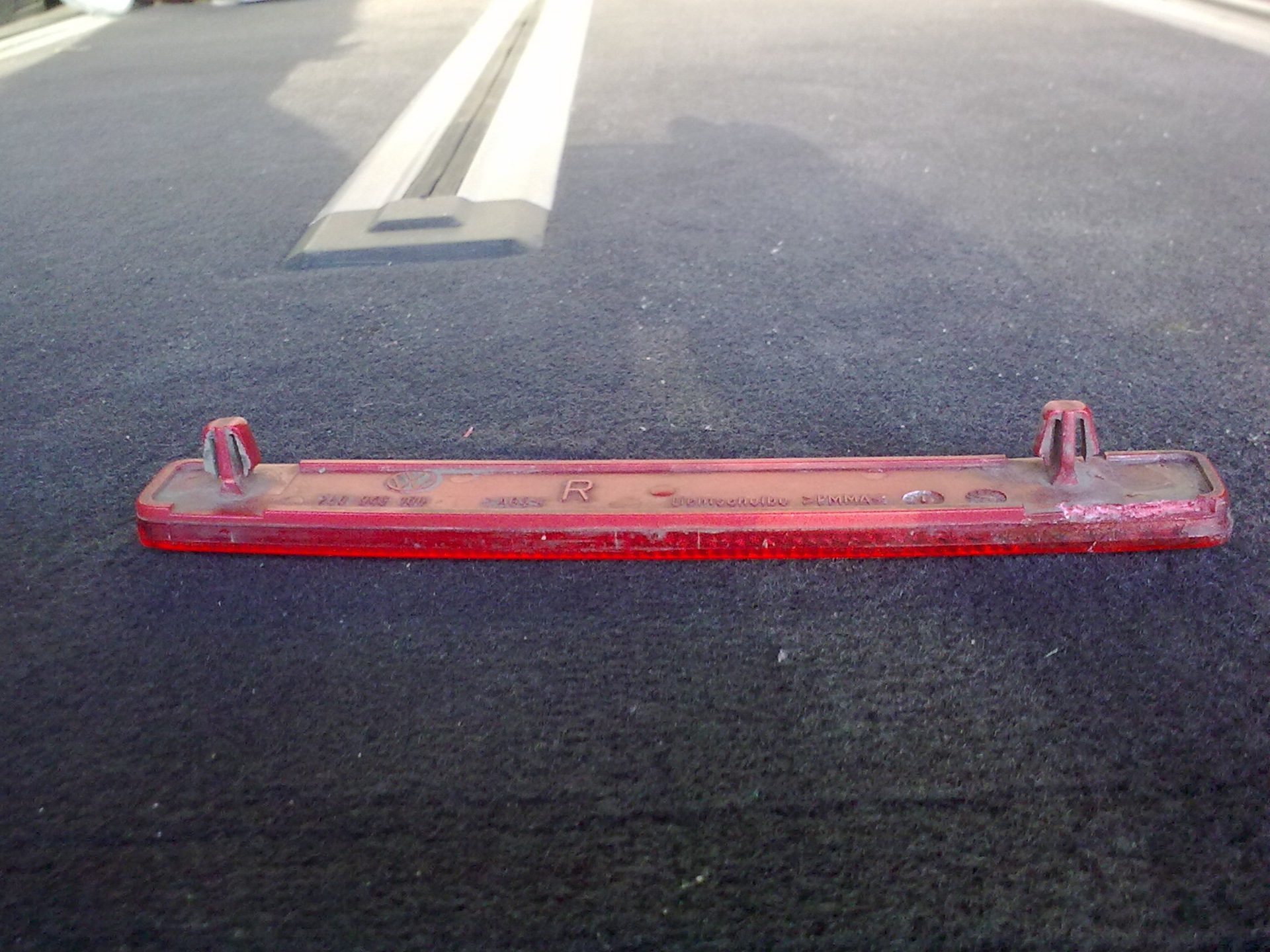 Светодиодные габариты сзади — Volkswagen Multivan (T5), 2,5 л, 2004 ...