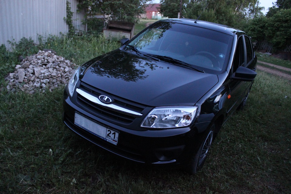 Lada Granta хэтчбек (10000км) эксплуатация 10000км — Lada Гранта ...