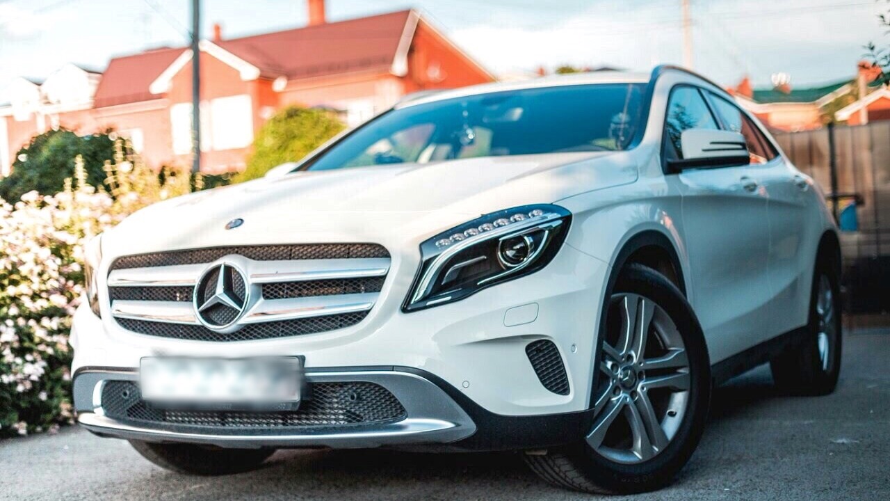 Реклама Mercedes Benz GLA