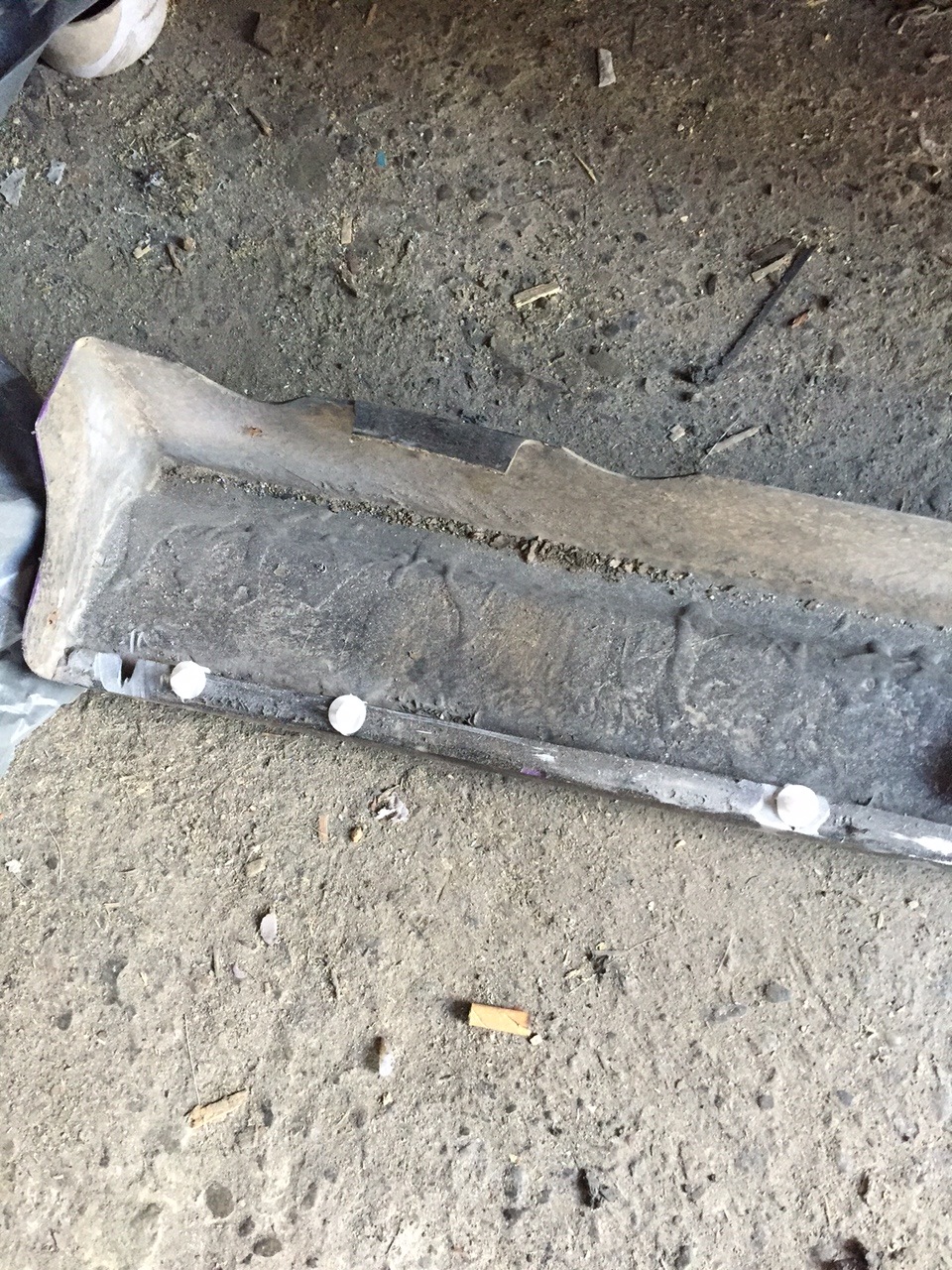 расширение задних арок ч4 — Mercedes-Benz CLK (W208), 2 л., 1996 года ...