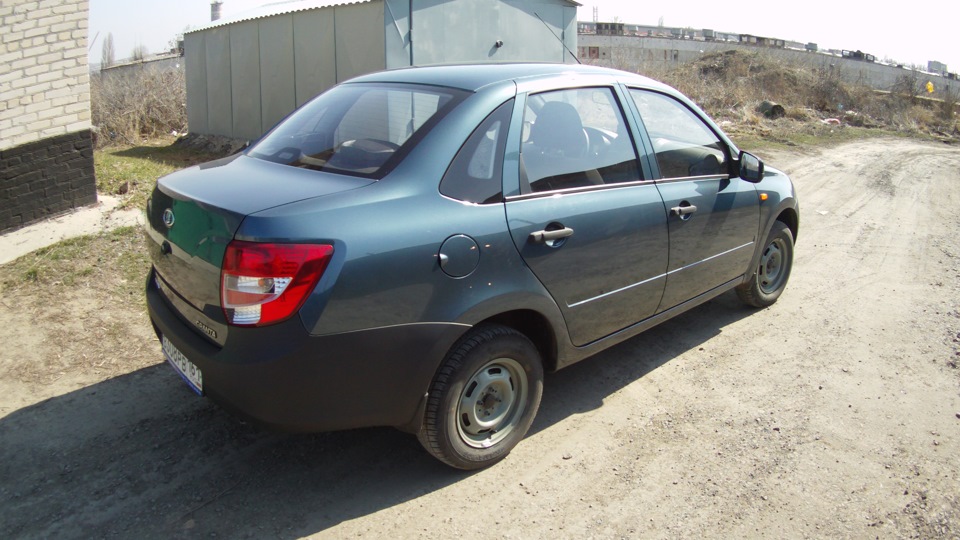 расход горючего — Lada Гранта (1G), 1,6 л, 2014 года | заправка | DRIVE2