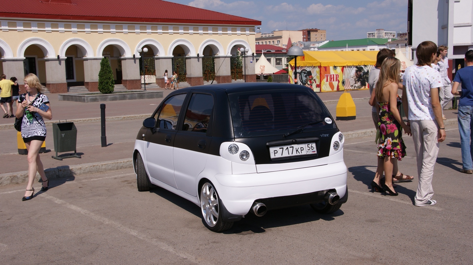 АМТ Русский Вызов Уфа — Daewoo Matiz (M100, M150), 0,8 л, 2008 года |  встреча | DRIVE2