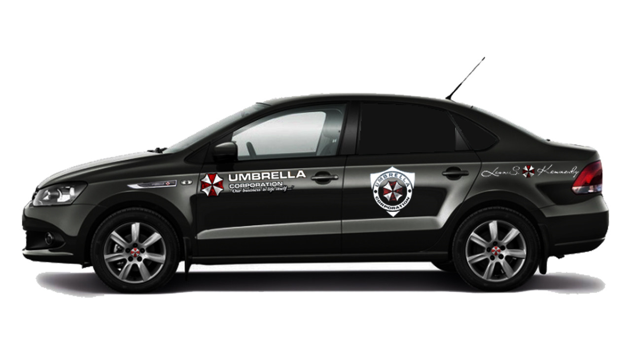 PROJECT: Umbrella corporation car — Volkswagen Polo Sedan, 1,6 л, 2013 года  | стайлинг | DRIVE2