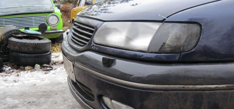 Ремонт ручки открытия капота — Renault Safrane, 2,4 л, 1999 года ...