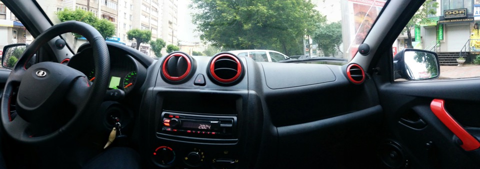 делаем люксово понтовую гранту:) — Lada Гранта (1G), 1,6 л, 2013 года ...