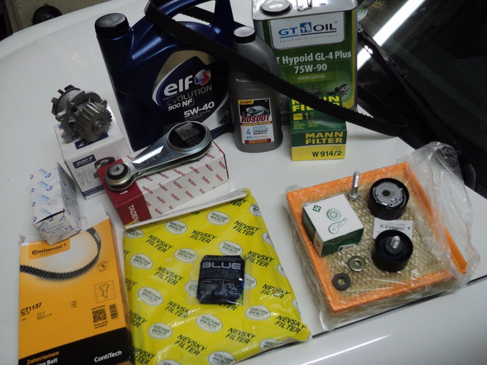 Замена ремня и роликов ГРМ… — Lada Приора хэтчбек, 1,6 л, 2011 года ...