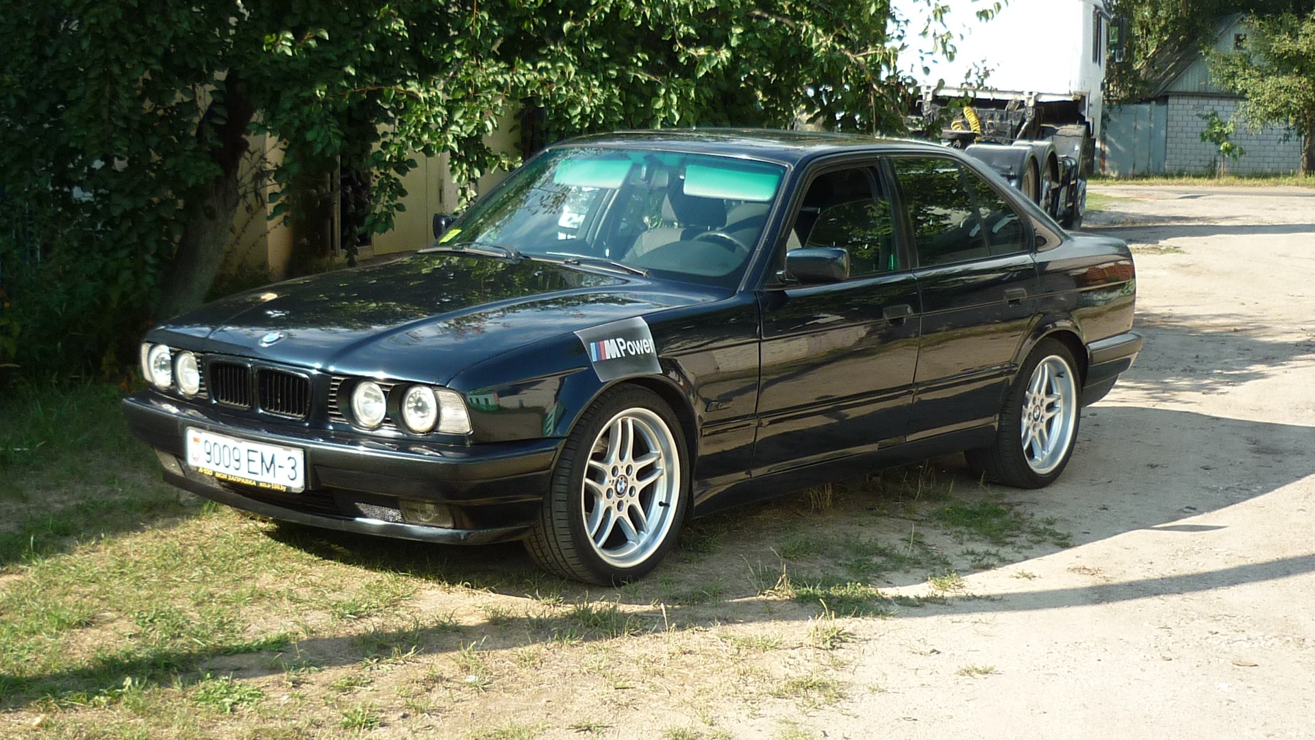 BMW 5 series (E34) 4.0 бензиновый 1995 | V8 М60..9009чёрное зло на DRIVE2