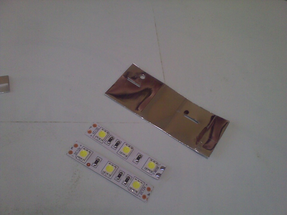 Светодиоды в потолочный светильник — Mitsubishi Lancer X, 1,5 л, 2007 ...