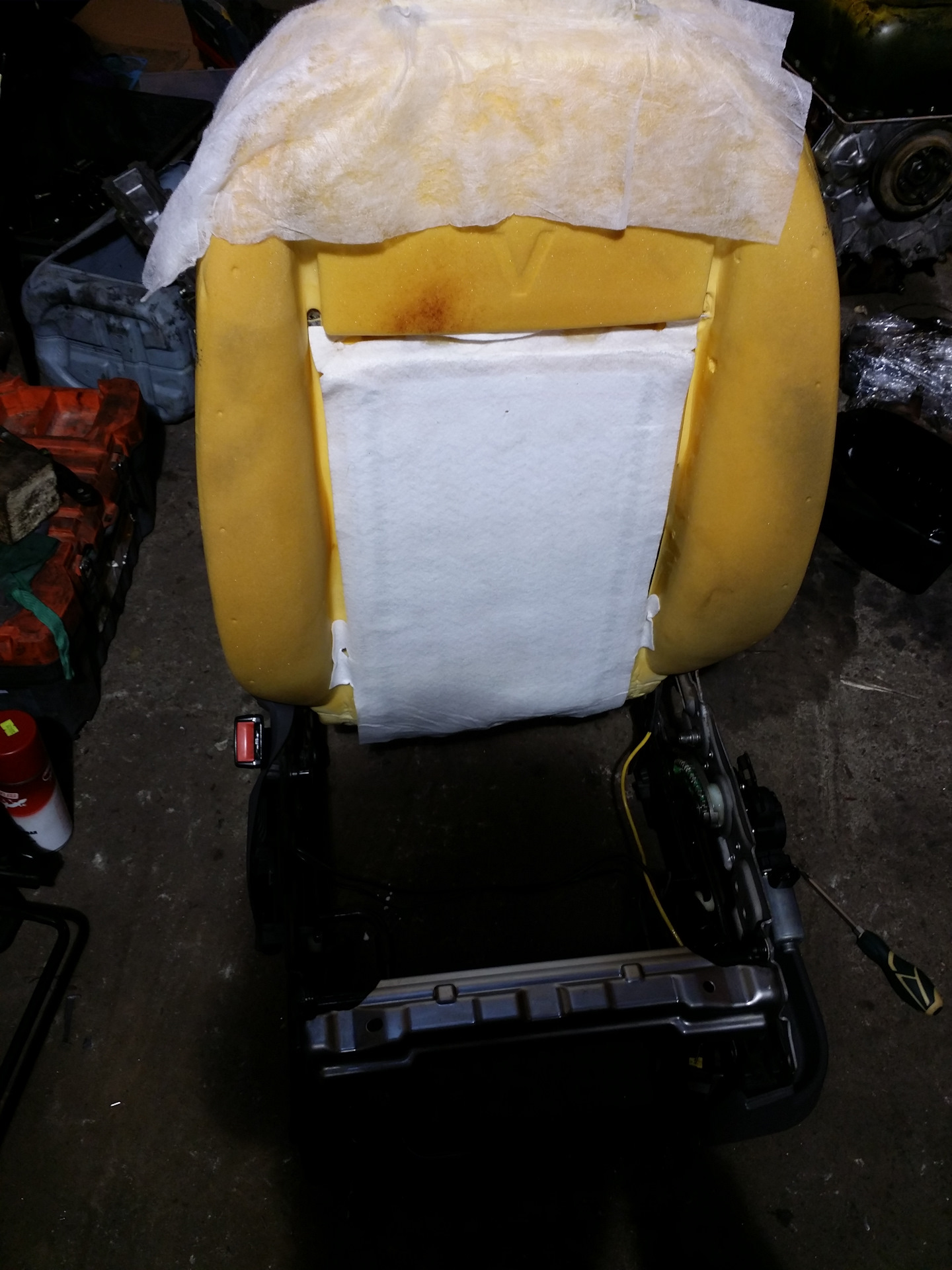 установка обогрева сидений (ч.6) почти все) — Ford C-Max I, 1,8 л, 2008 ...