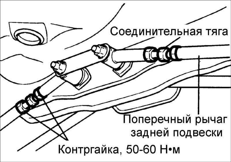 Схема задней подвески hyundai elantra hd