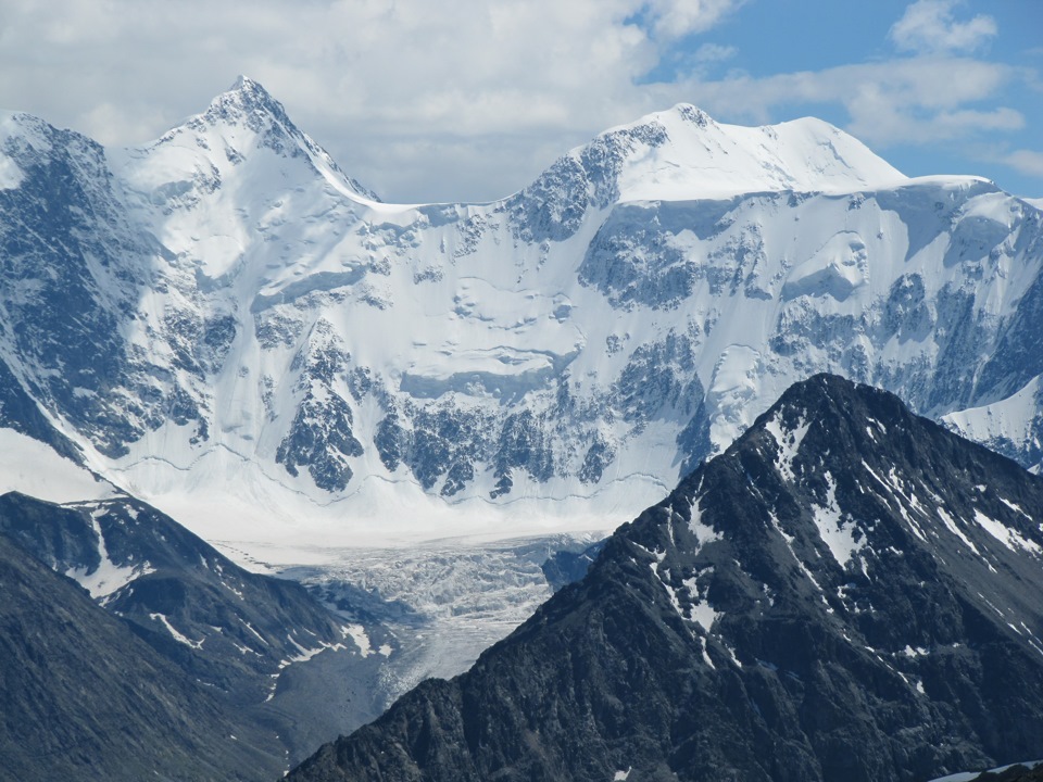 Гора белуха в горном алтае фото