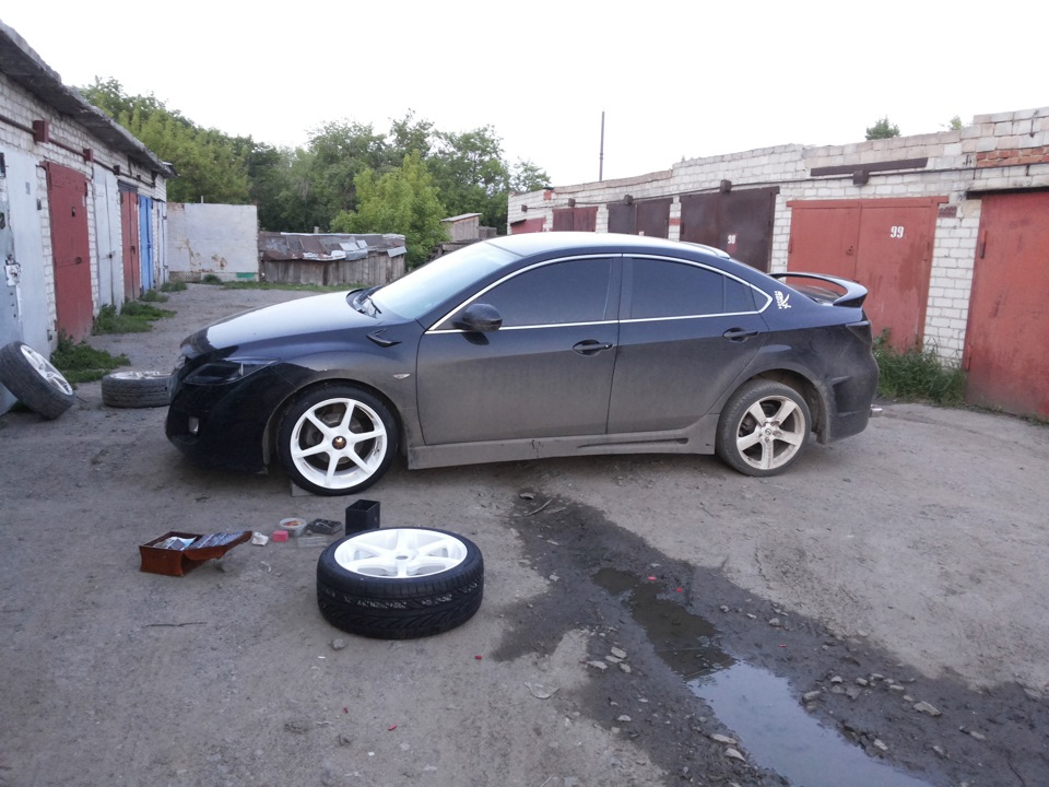 КАК РАСКАТАТЬ АРКИ? — Mazda 6 (2G) GH, 2 л, 2011 года | другое | DRIVE2