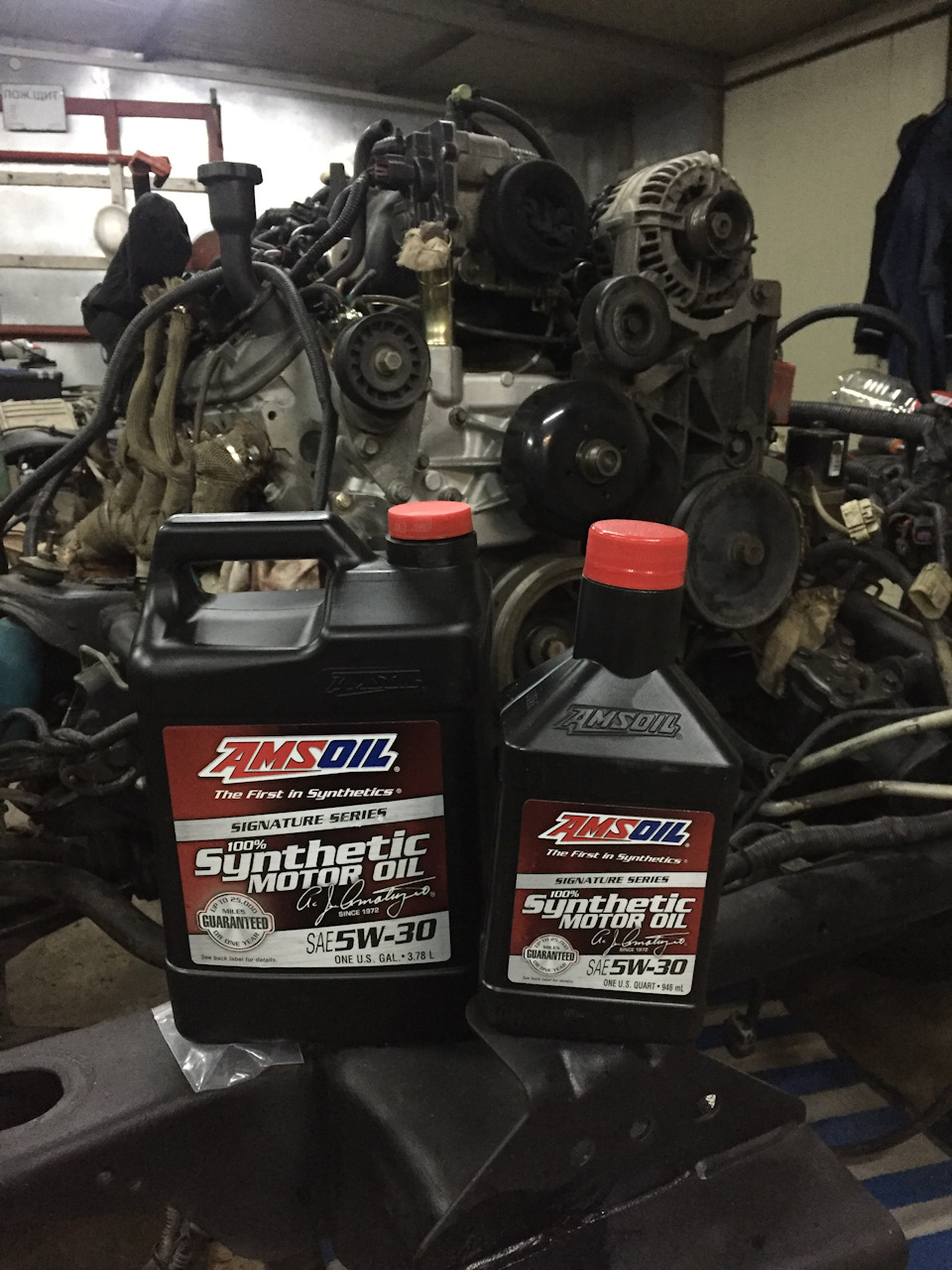 Масло и прокачка масляного насоса — Cadillac Escalade (2G), 6 л, 2005 ...