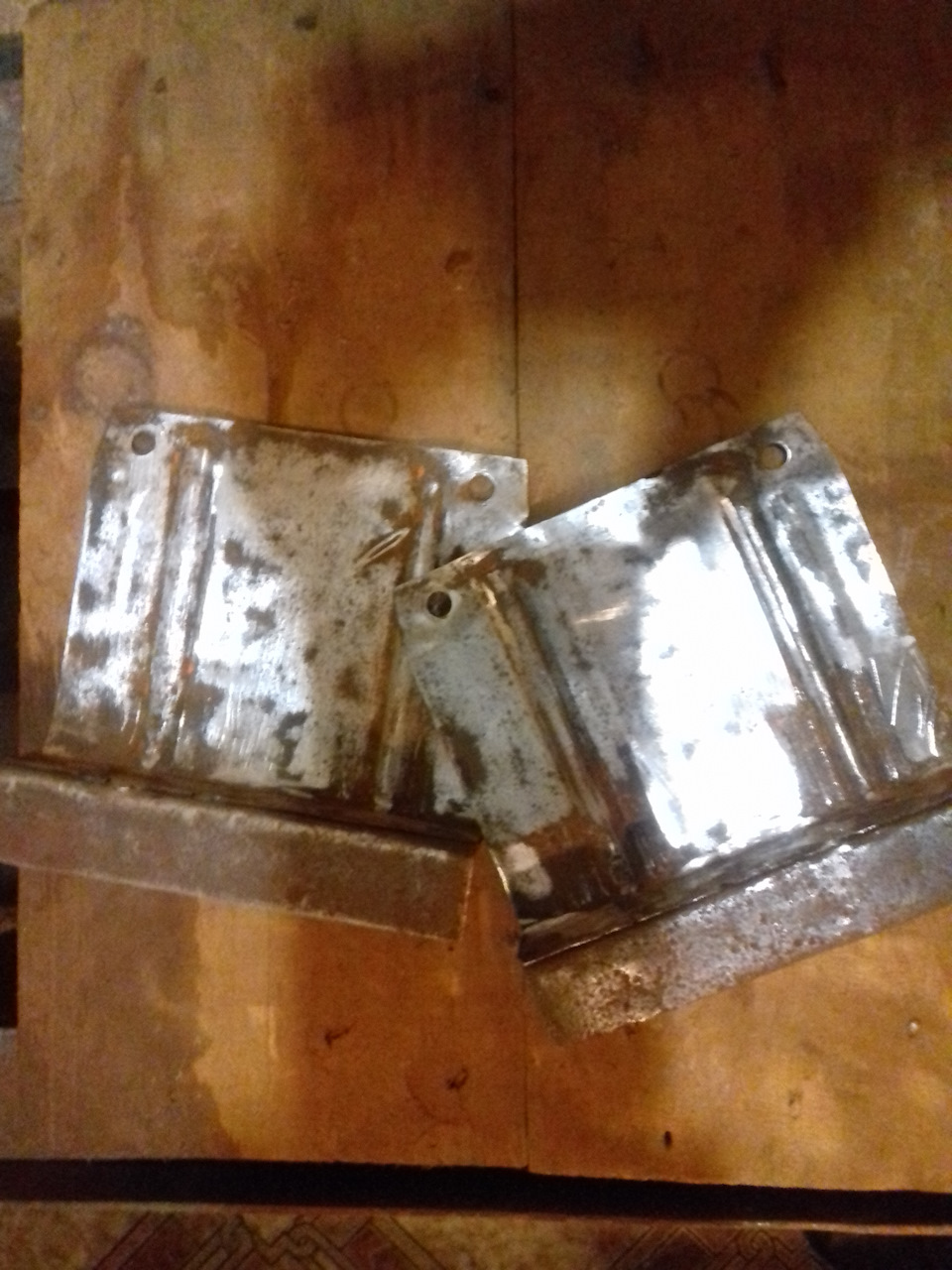 №65 "Кронштейны фартуков задних колес" — Москвич 2140, 1,5 л, 1982 года ...