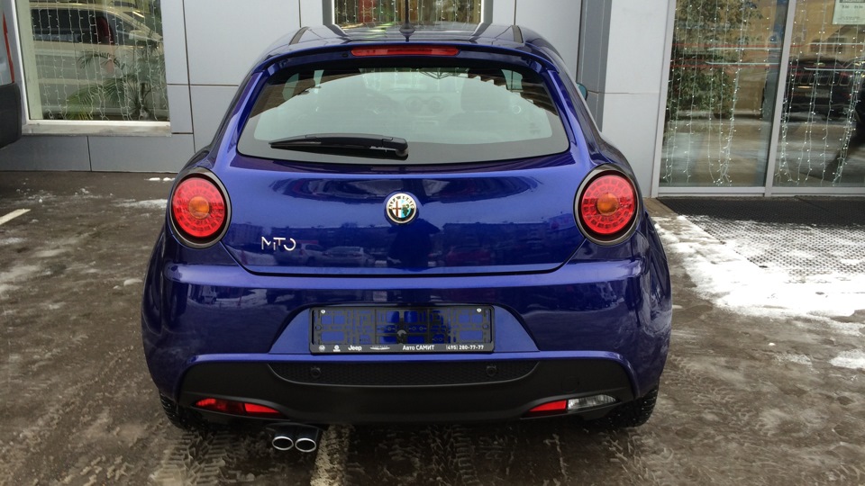 Alfa Romeo MiTo Quadrifoglio Verde Blu