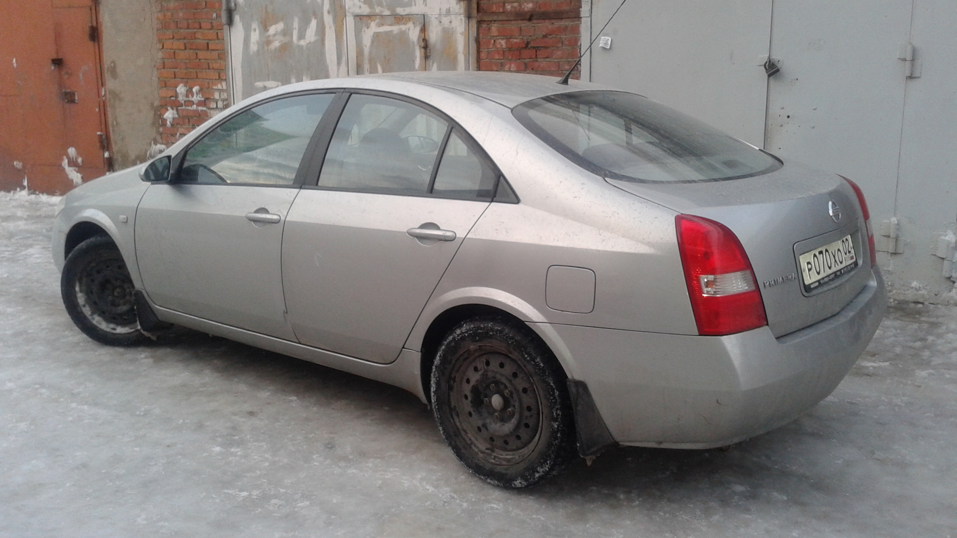 Nissan Primera (P12) 1.6 бензиновый 2003 | roll on OEM R17 на DRIVE2