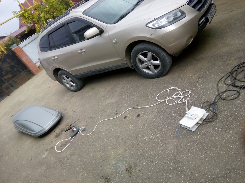 Photo from the logbook Hyundai Santa Fe (2G)
