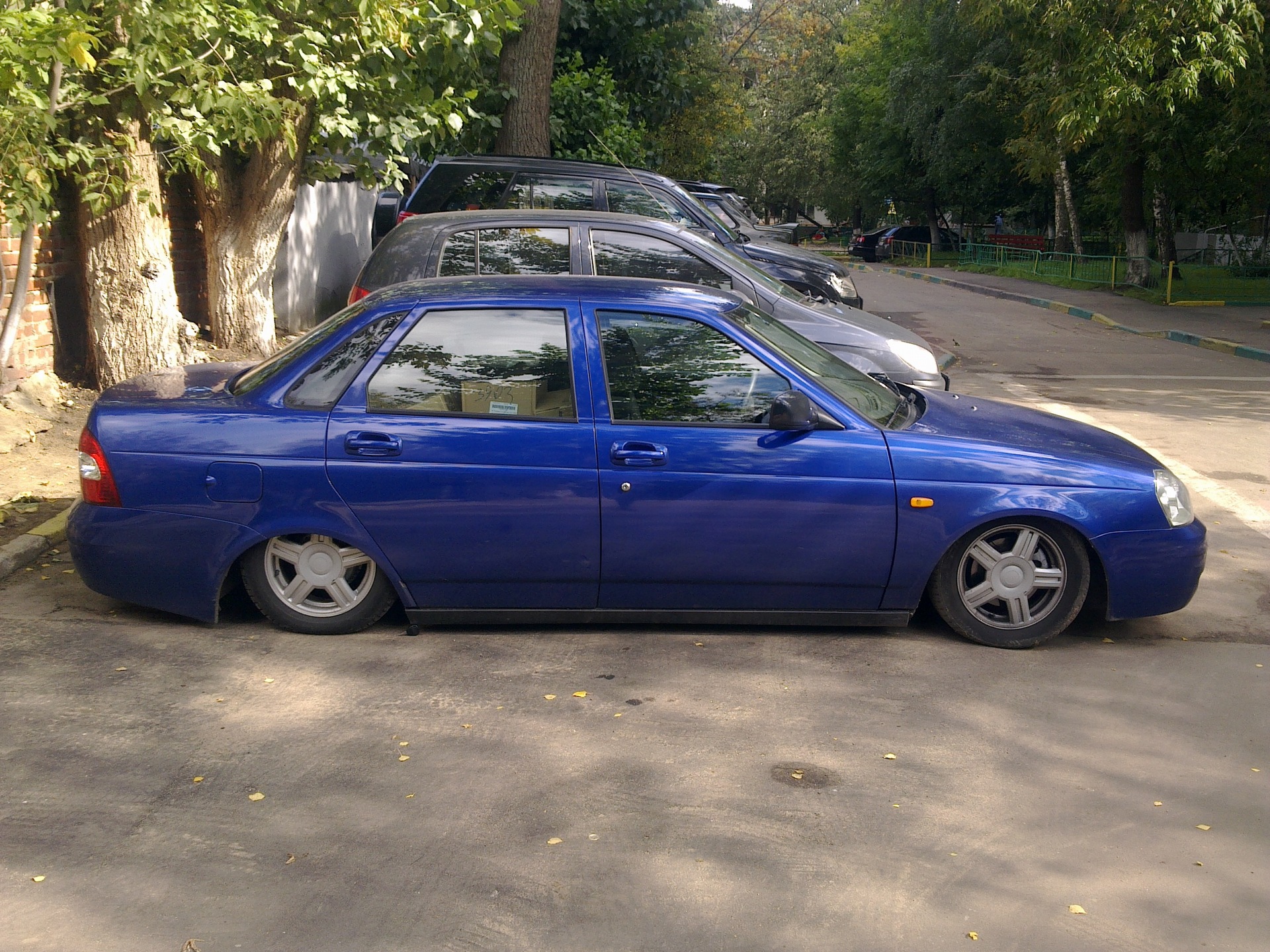 Испытание ПНЕВМЫ. — Lada Приора седан, 1,6 л, 2011 года | обкатка | DRIVE2