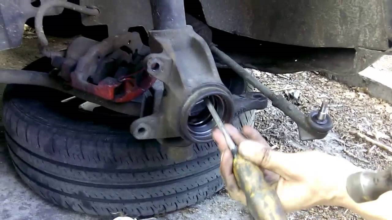 Видео как поменять передние
