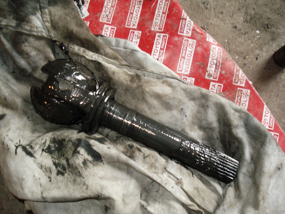 замена подшипников на передней ступице — Daihatsu Rocky (2G), 2,2 л ...