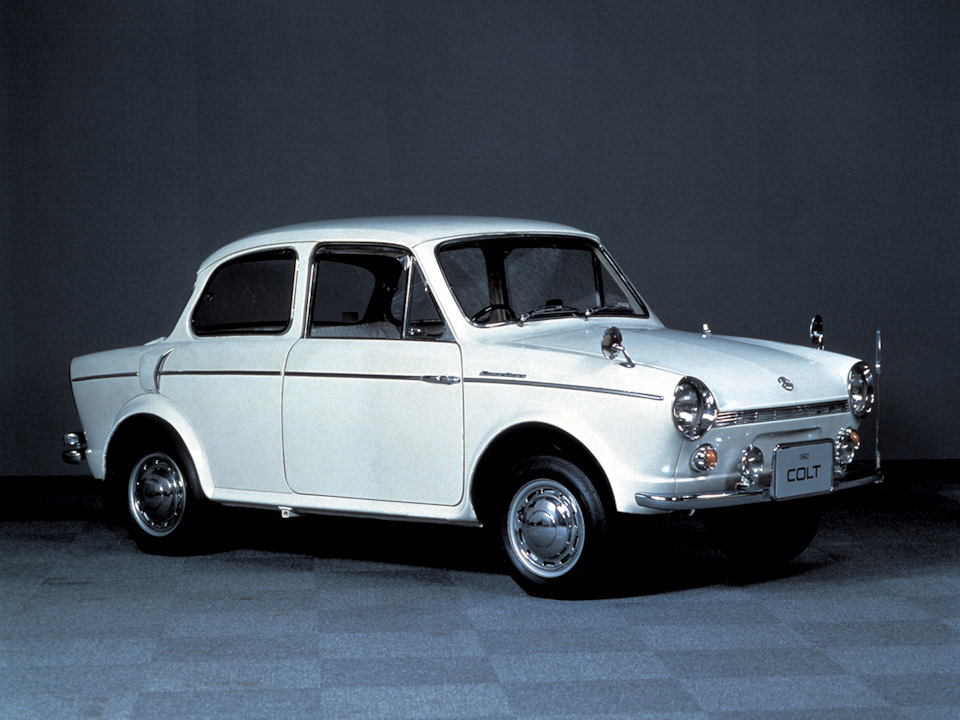 Mitsubishi Colt 600 1962 г. Сложно представить, но этот автомобиль — прапрадедушка Mitsubishi GTO — Mitsubishi 3000 GT