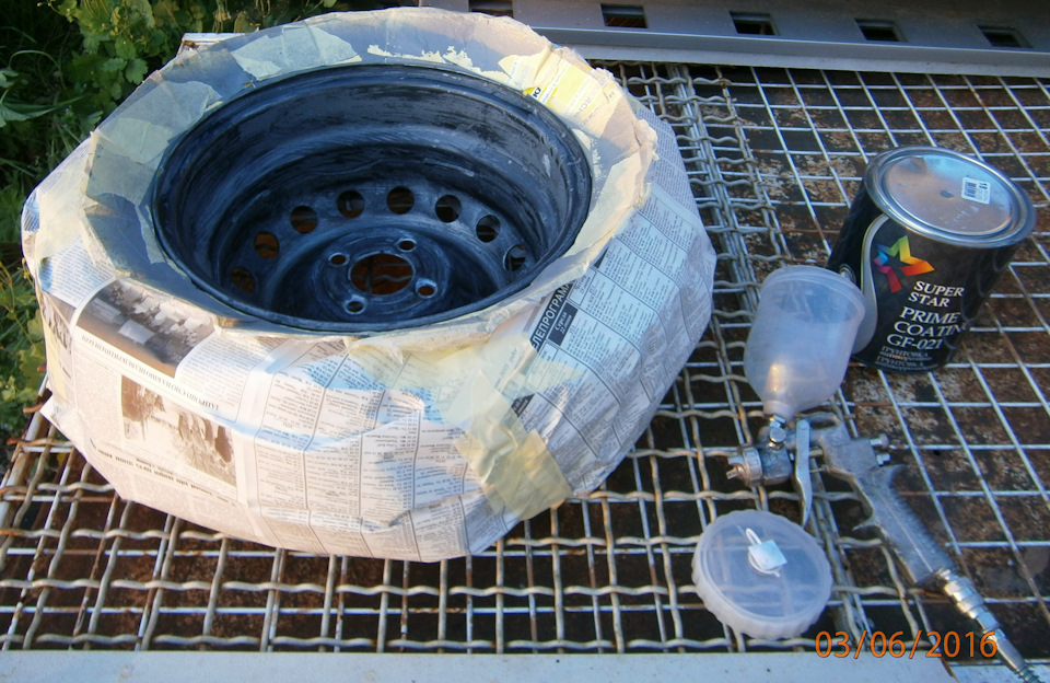 Покраска зимних дисков — DRIVE2