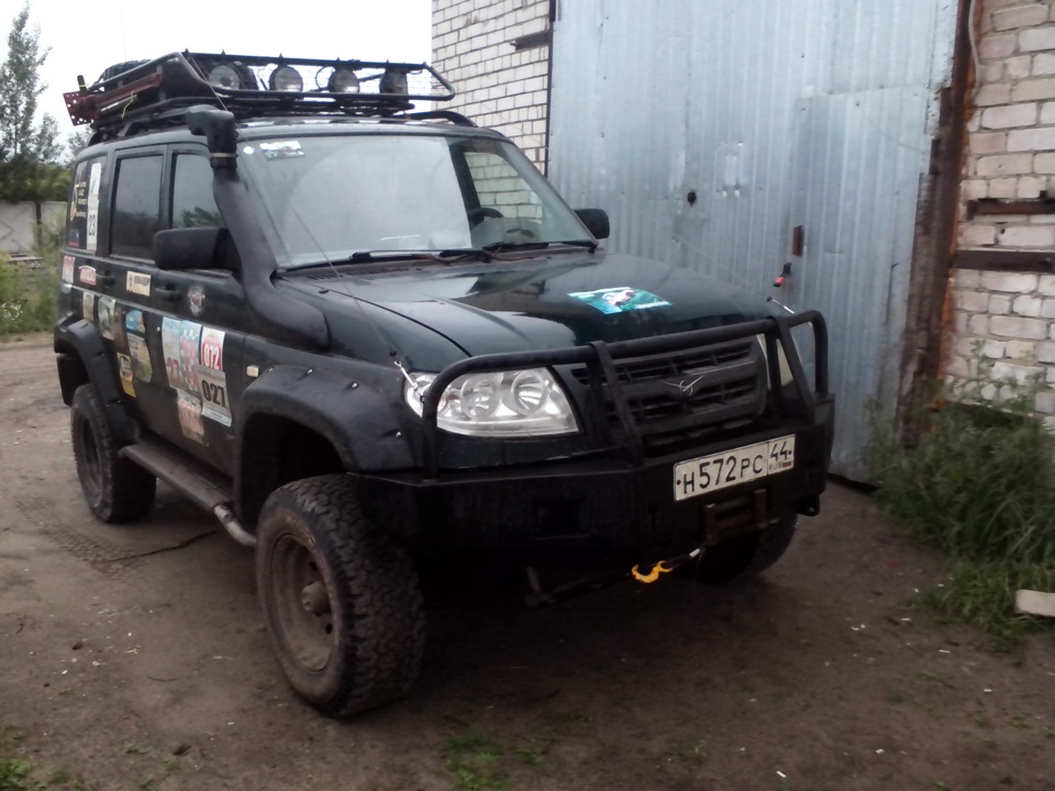 Бушвакеры — УАЗ Patriot, 2,7 л, 2007 года | аксессуары | DRIVE2