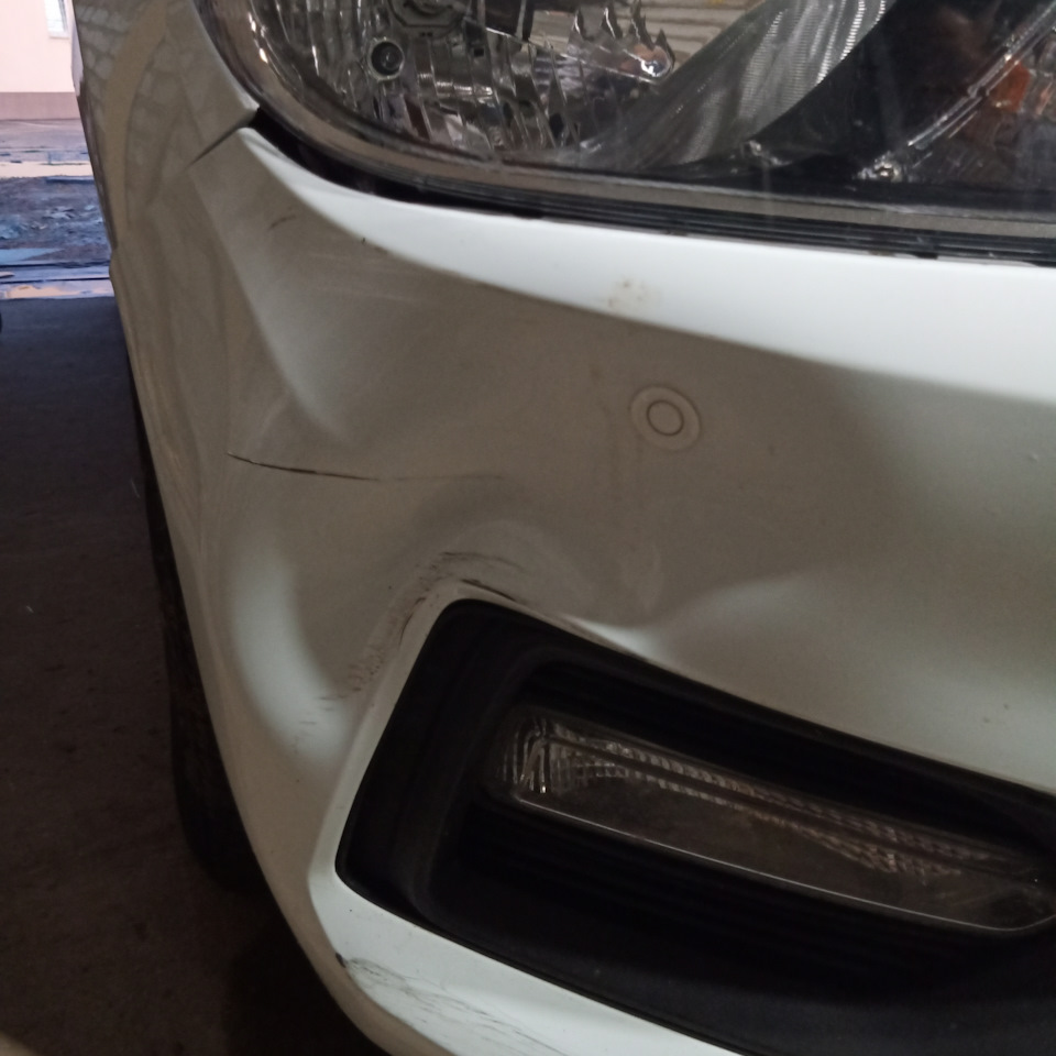 Нежданчик — Hyundai Solaris (2G), 1,6 л, 2019 года | кузовной ремонт ...