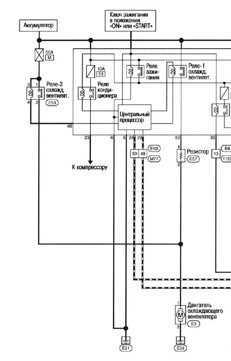 Ниссан кашкай схема система кондиционирования