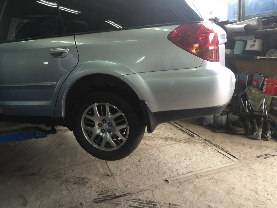 Задние стойки стаба — Subaru Outback (BP), 2,5 л, 2004 года | визит на ...