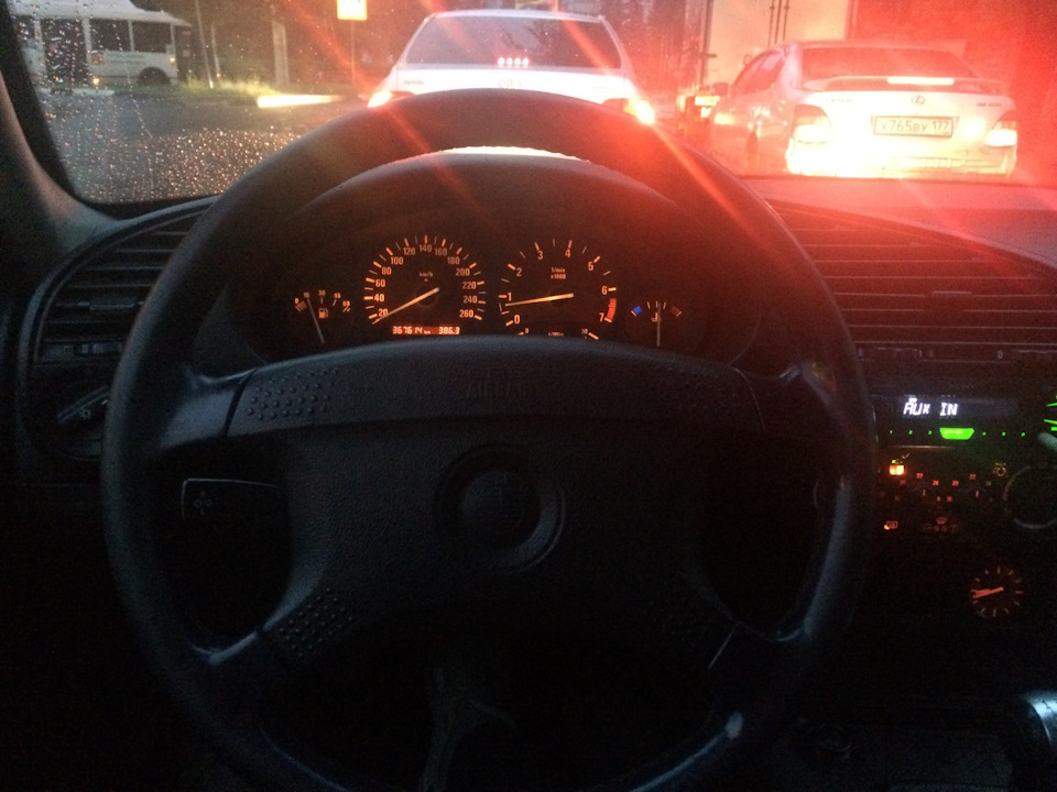 Лампочки в приборке. — BMW 3 series (E36), 2 л., 1991 года | стайлинг ...