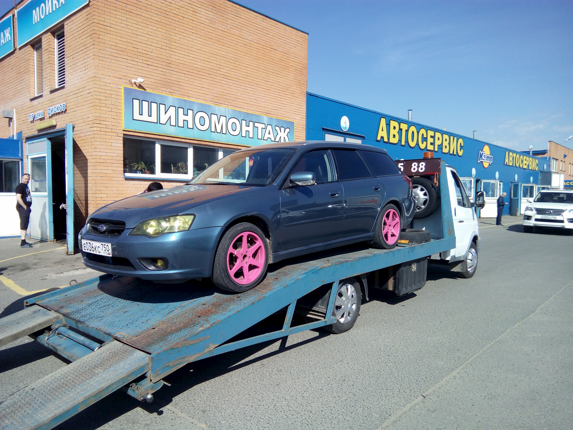 3 Вот он СМАК ! — Subaru Legacy (BL/BP), 2 л, 2003 года | поломка | DRIVE2