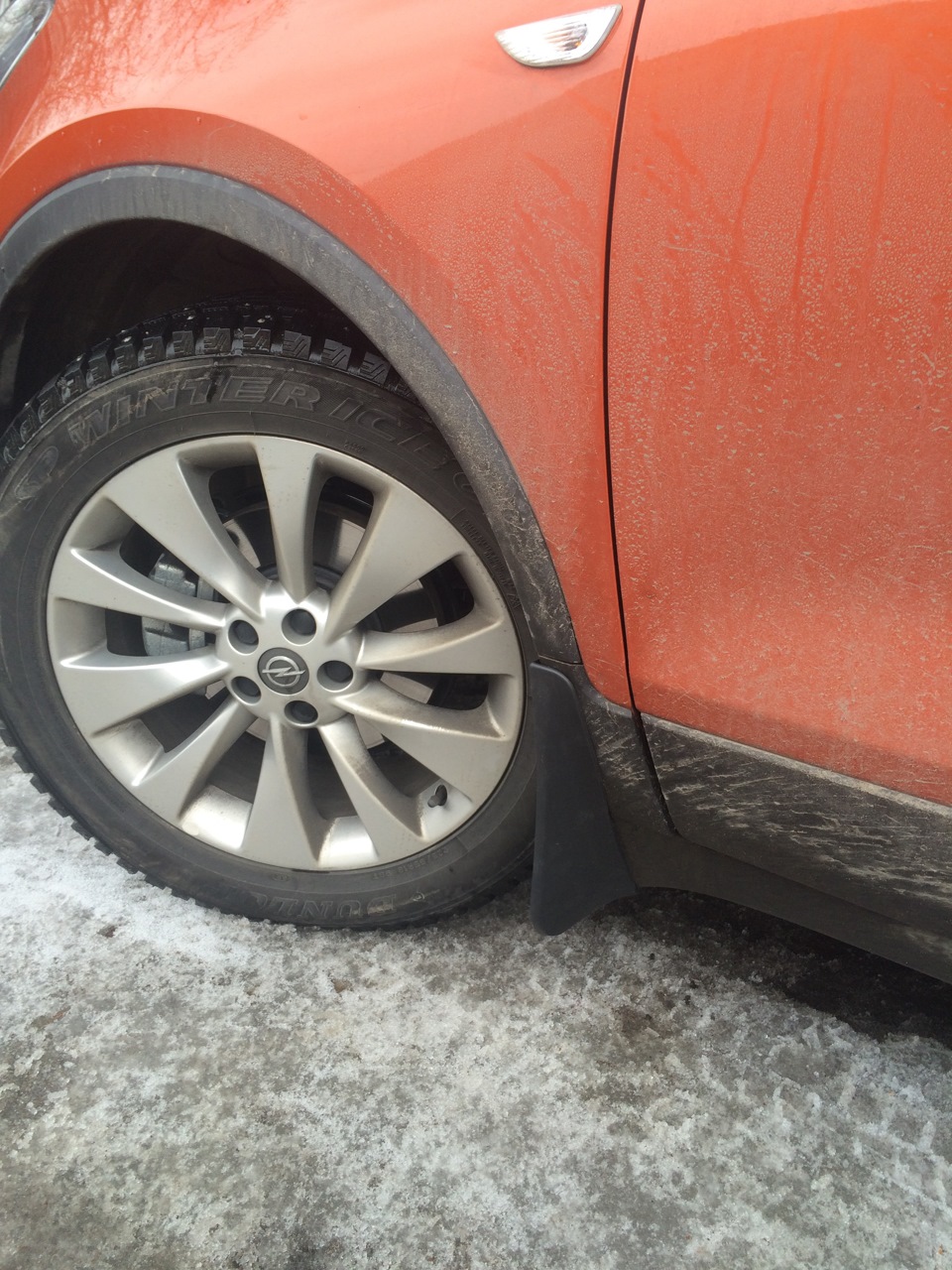 Брызгавики — Opel Mokka (1G), 1,4 л, 2015 года | аксессуары | DRIVE2