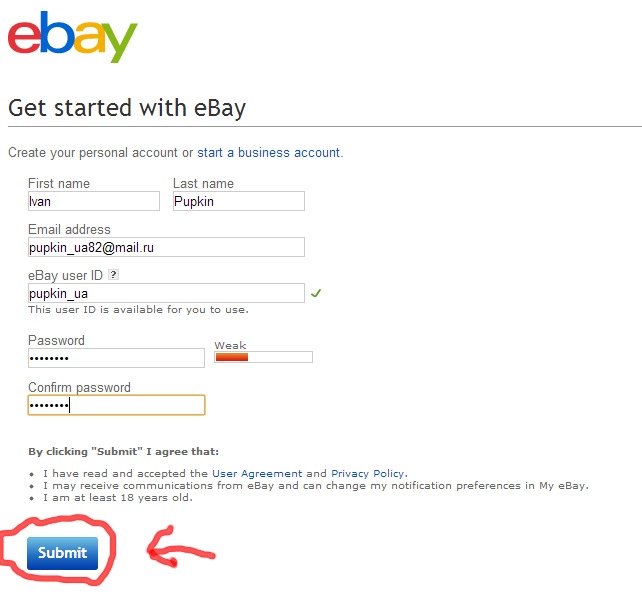 Ebay Germany Site