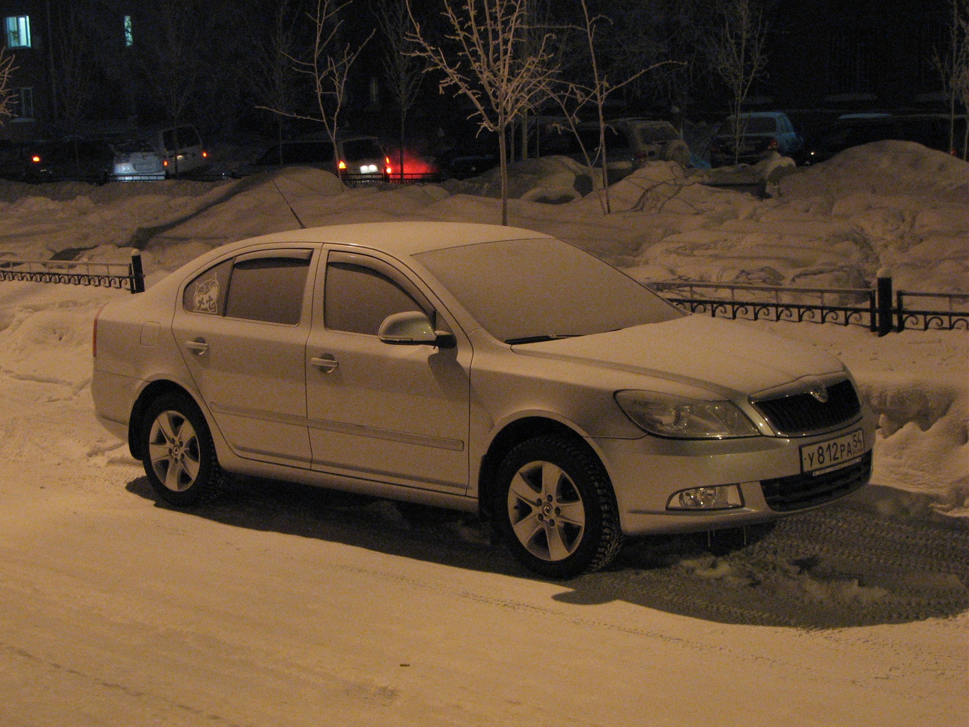 И все таки она замерзла! — Skoda Octavia A5 Mk2, 1,8 л, 2010 года | поломка  | DRIVE2