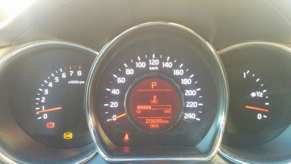 Горит датчик ABS — KIA Ceed SW (2G), 1,6 л., 2015 года | другое | DRIVE2