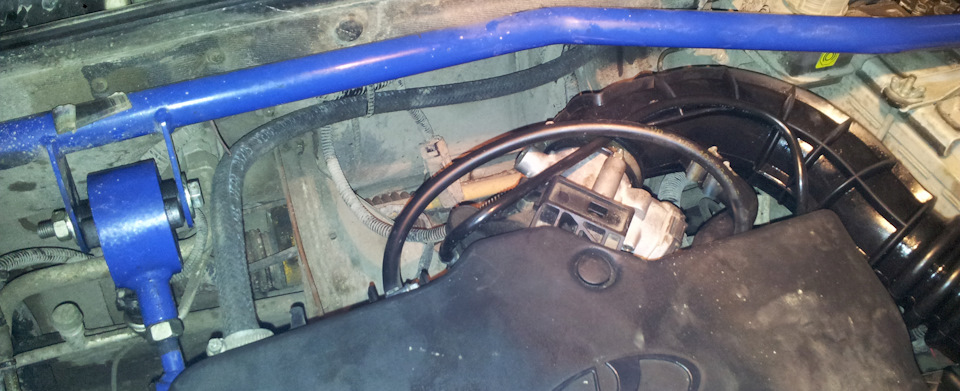 Шланги картерных газов и вут замена — Lada Калина Универсал (1G), 1,6 л ...