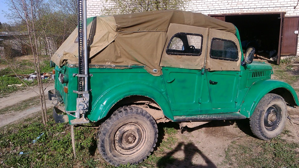 домкрат — ГАЗ 69A, 2 л, 1959 года | тюнинг | DRIVE2